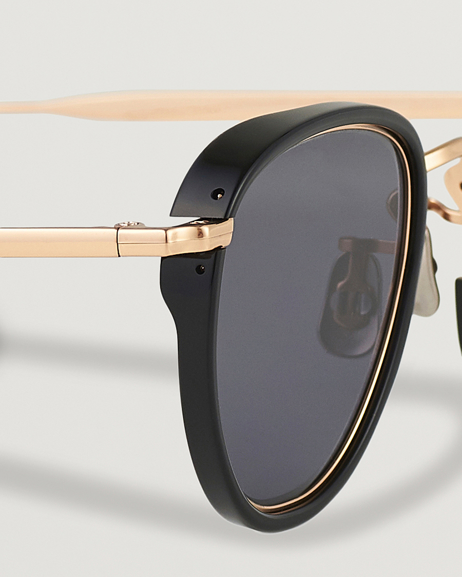 Heren | Zonnebrillen | EYEVAN 7285 | 797 Sunglasses Black/Gold