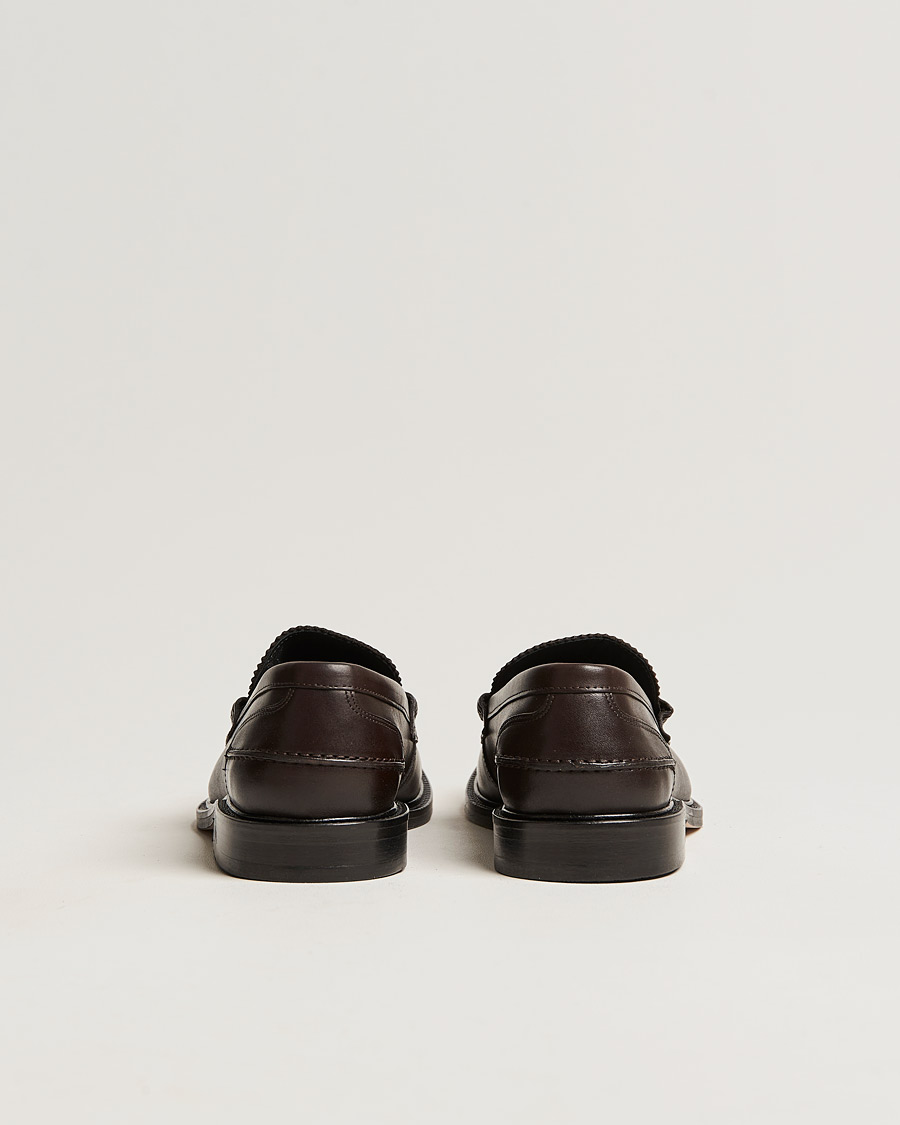 Heren | VINNY's Townee Penny Loafer Dark Brown | VINNY's | Townee Penny Loafer Dark Brown