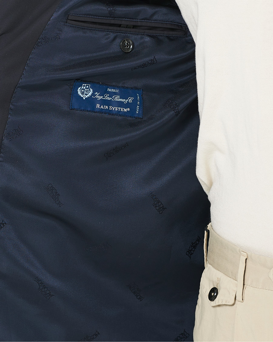 Homme | Manteaux Et Vestes | Oscar Jacobson | Landon Nylon Coat Navy