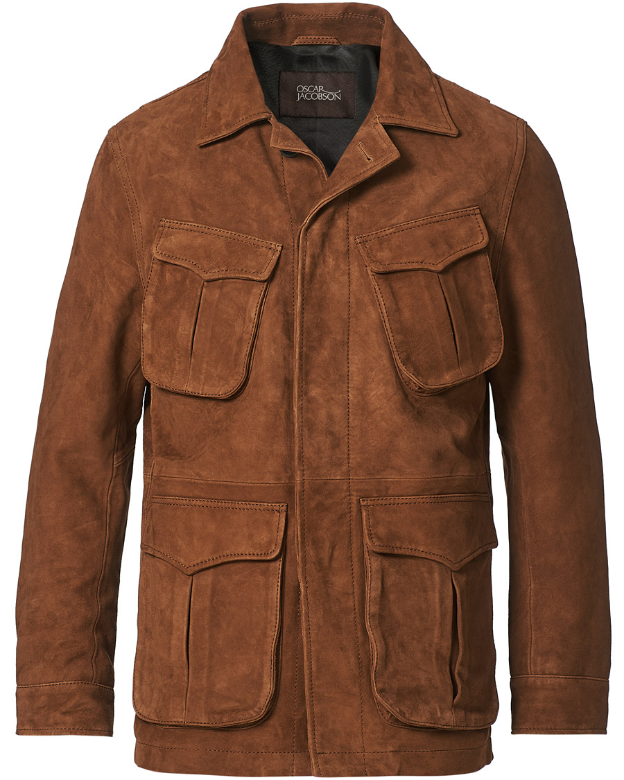 Homme | Manteaux Et Vestes | Oscar Jacobson | Wester Sude Field Jacket Brown