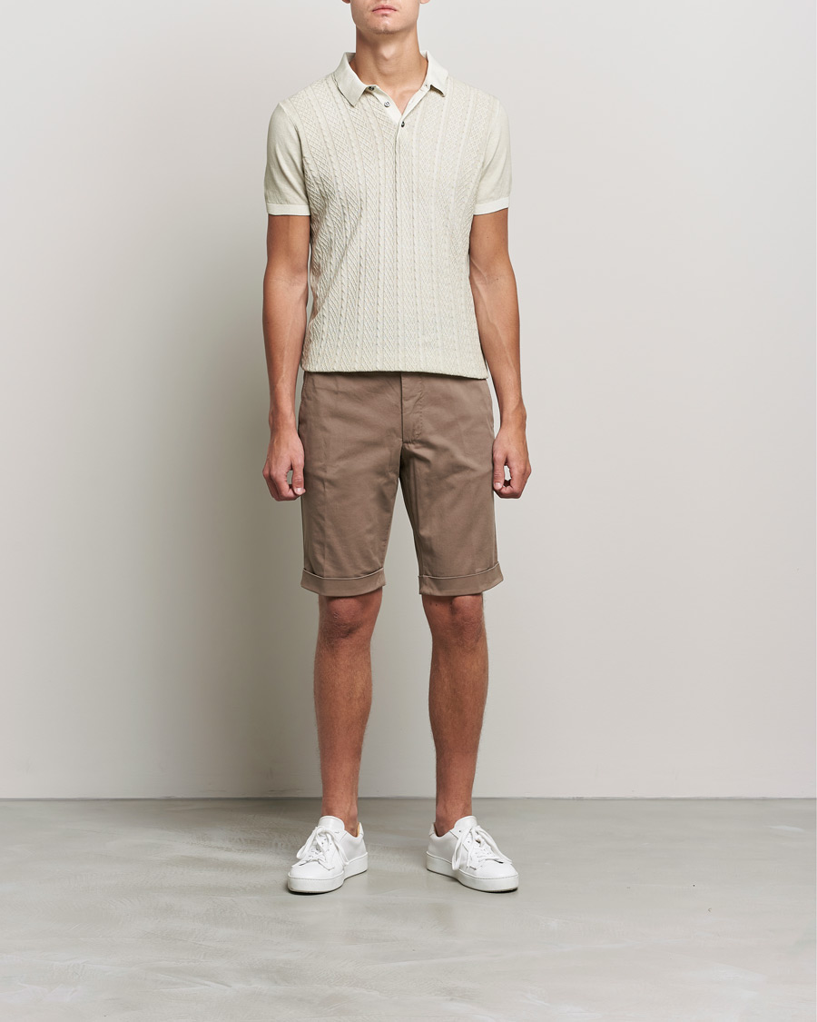 Homme | Shorts | Oscar Jacobson | Declan Cotton Shorts Beige