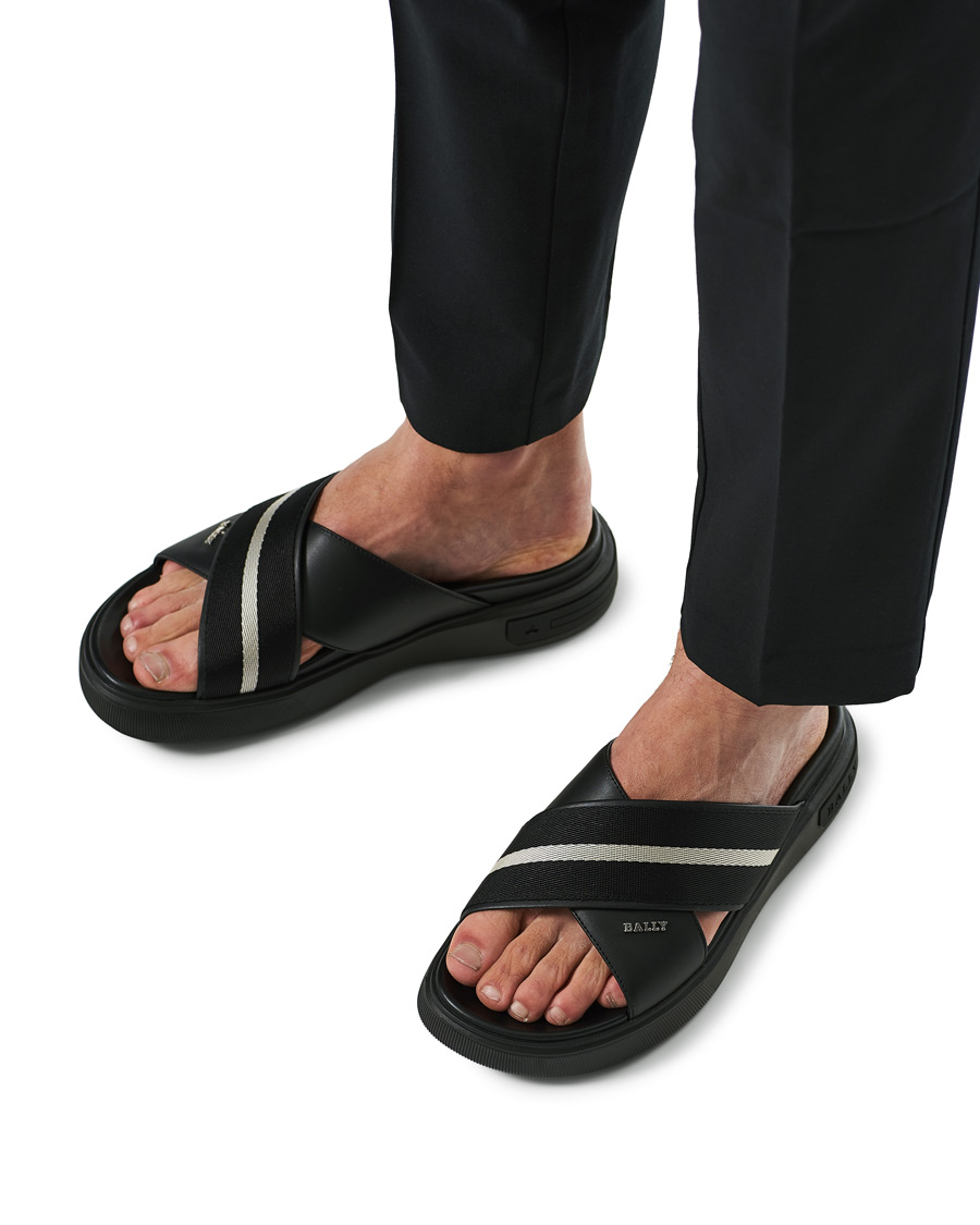 Homme | Bally Jake Sandal Black | Bally | Jake Sandal Black