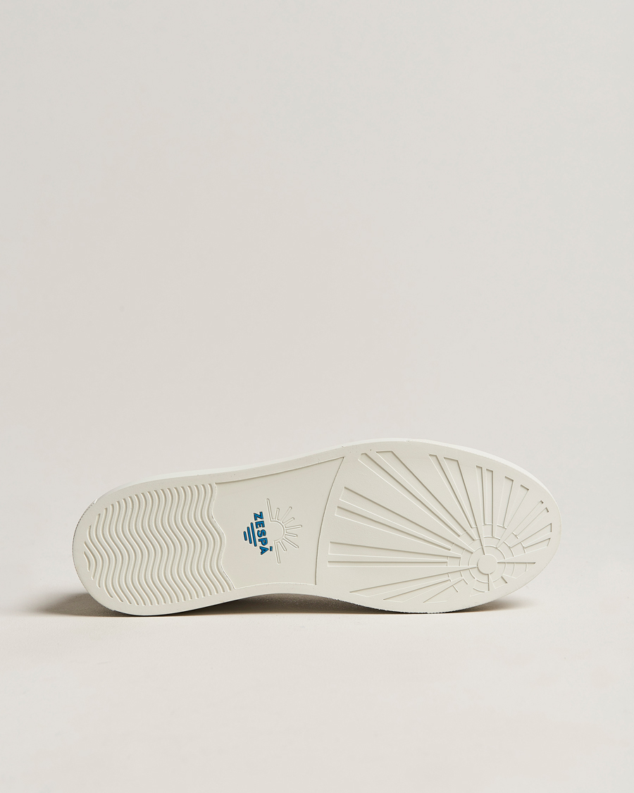 Heren | Zespà ZSP4 Nappa Leather Sneakers White/Navy | Zespà | ZSP4 Nappa Leather Sneakers White/Navy