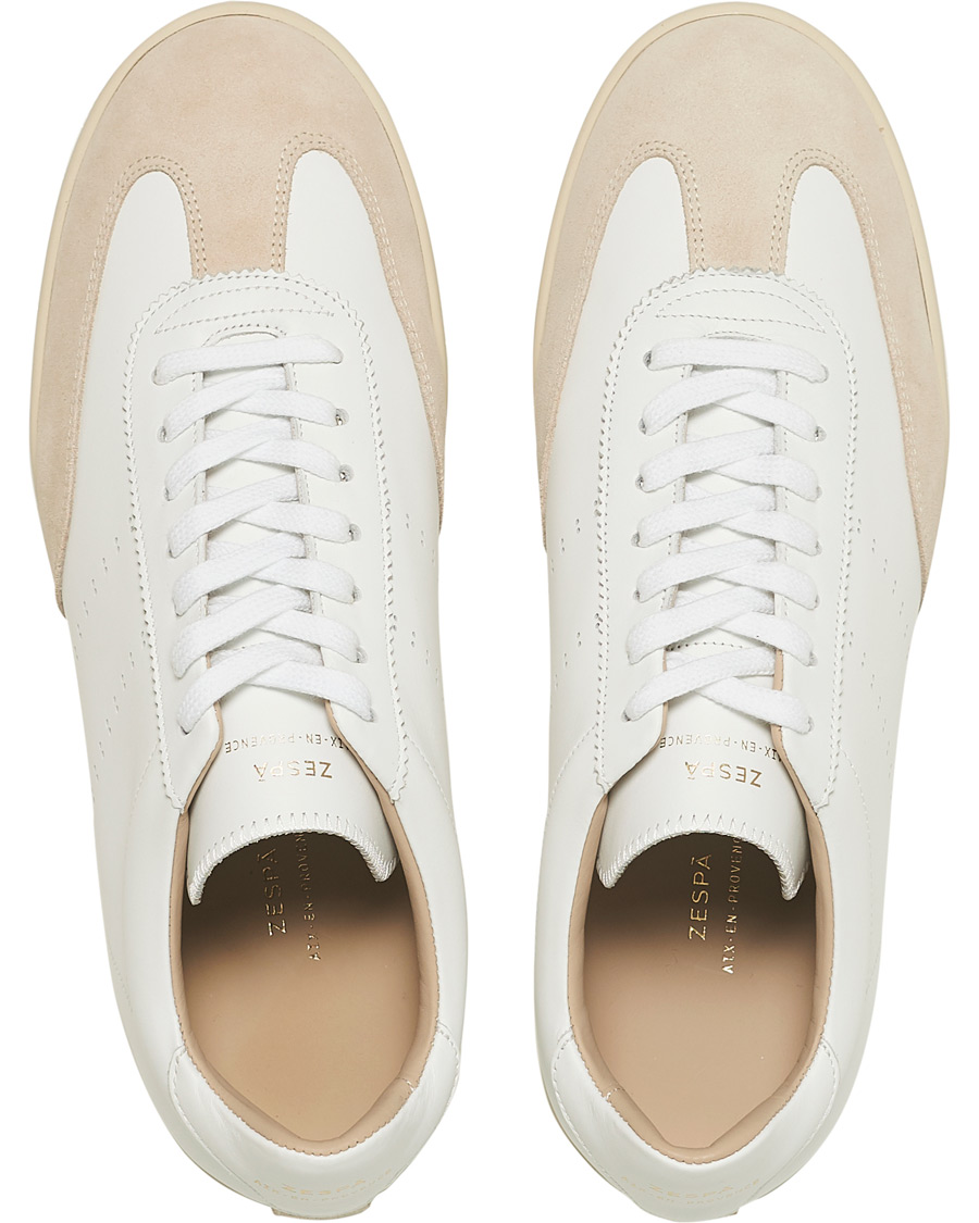 Heren | Zespà ZSP GT APLA Nappa LeatherSneaker White | Zespà | ZSP GT APLA Nappa LeatherSneaker White