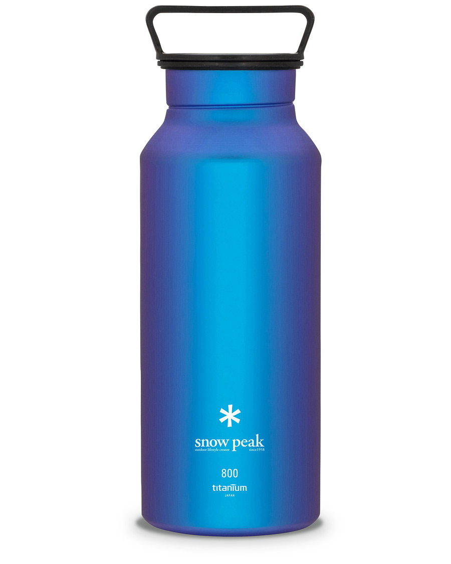 Homme | | Snow Peak | Titanium Aurora Bottle 800 Blue