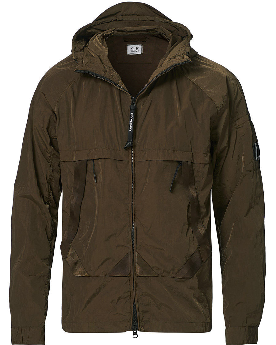 Homme | Manteaux Et Vestes | C.P. Company | Chrome R Hooded Lens Jacket Olive