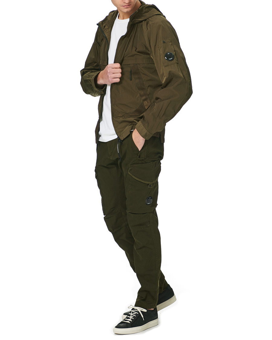 Homme | Manteaux Et Vestes | C.P. Company | Chrome R Hooded Lens Jacket Olive