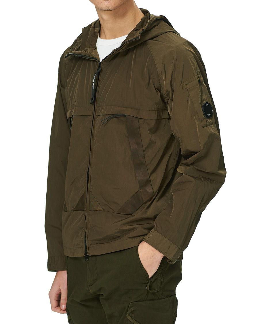 Homme | Manteaux Et Vestes | C.P. Company | Chrome R Hooded Lens Jacket Olive
