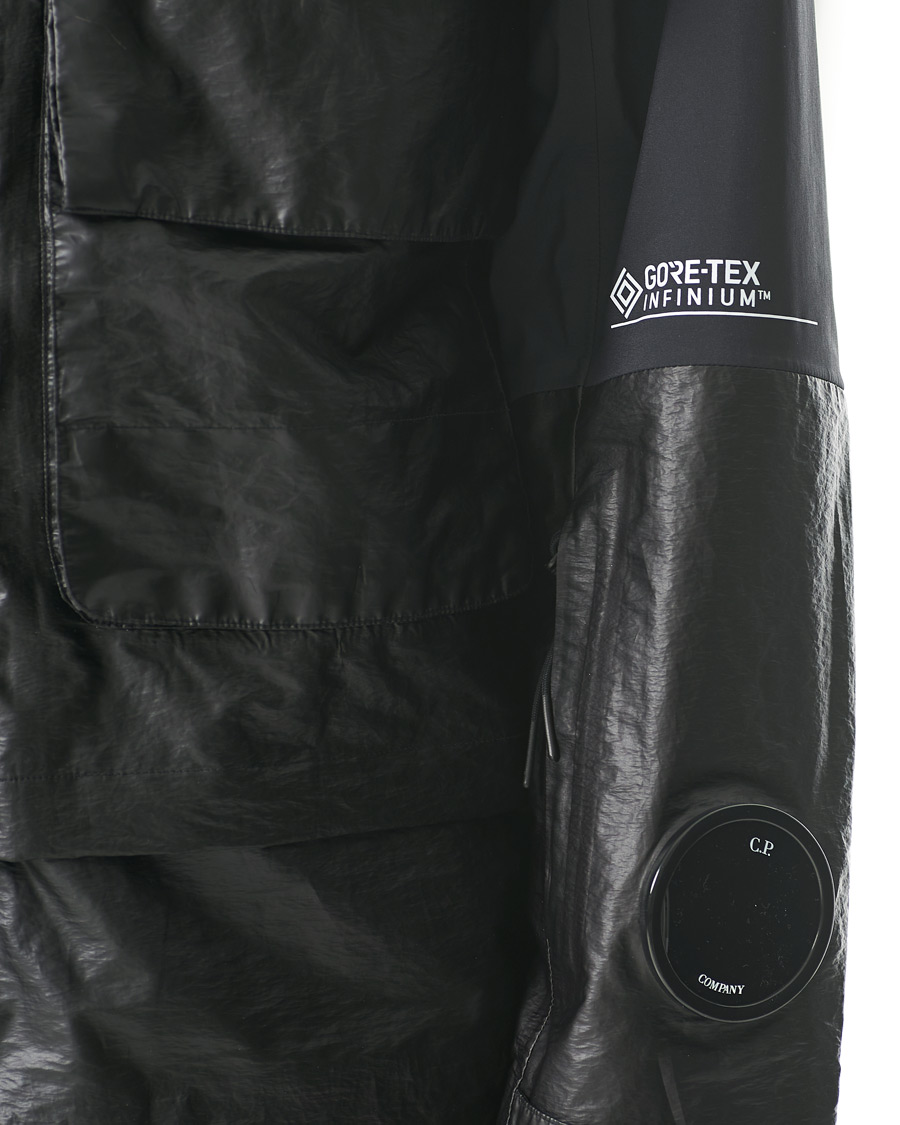 Heren | Jassen | C.P. Company | GORE-TEX Infinum Waterproof Hooded Jacket Black