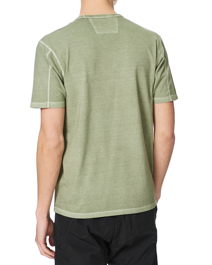 Heren | T-shirts | C.P. Company | Resist Dyed Tee Olive