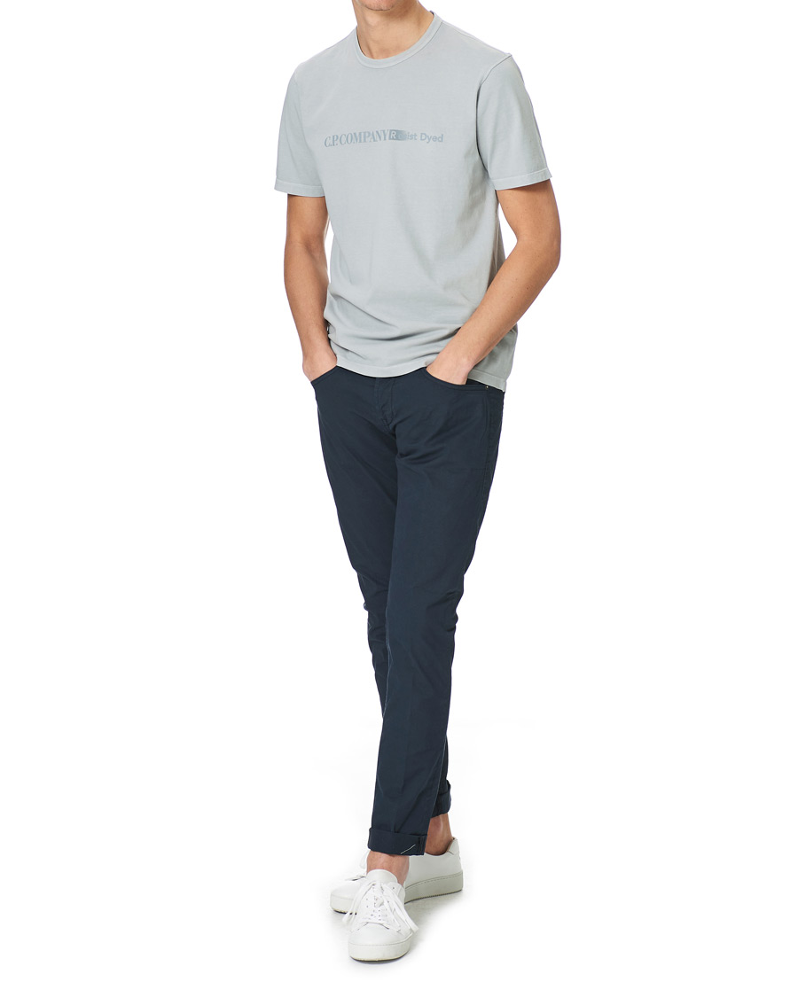 Homme | T-shirts | C.P. Company | Resist Dyed Tee Grey