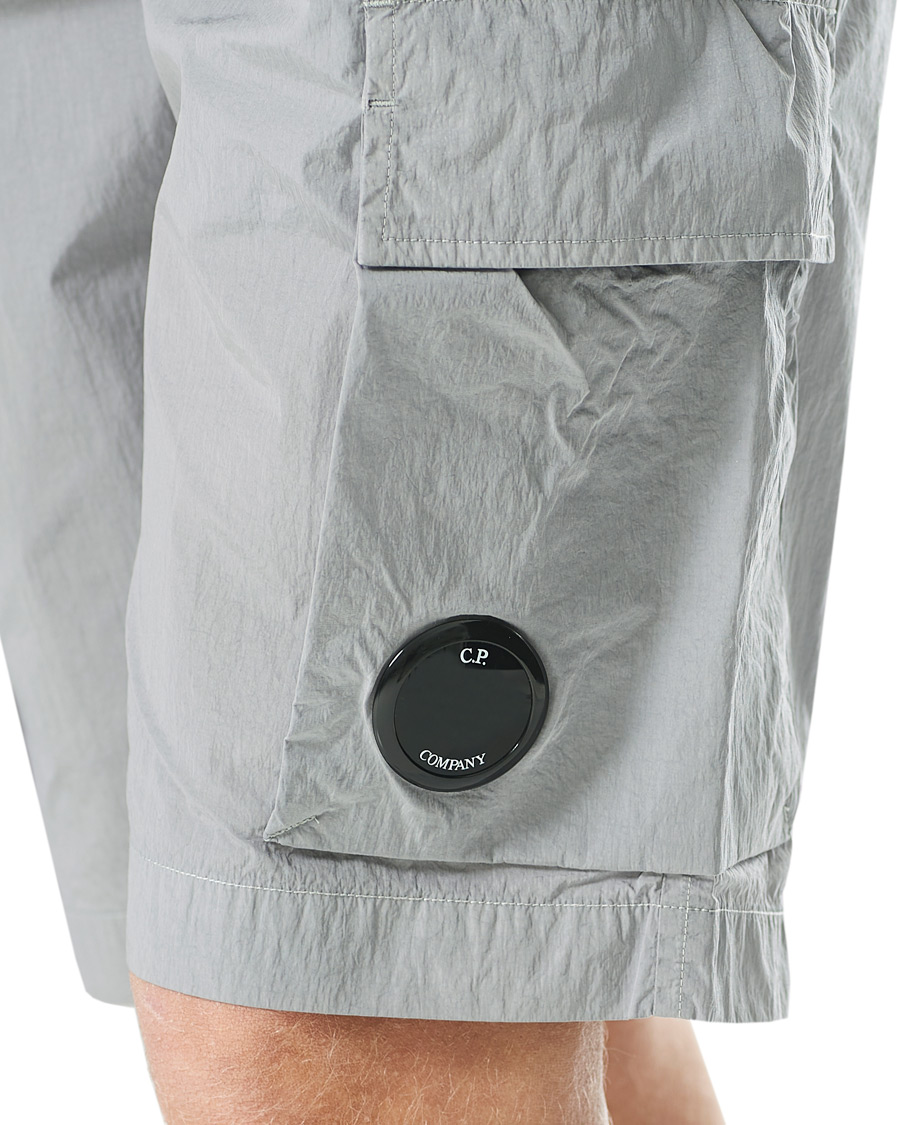 Homme | Shorts | C.P. Company | Chrome-R Drawstring Cargo Shorts Grey