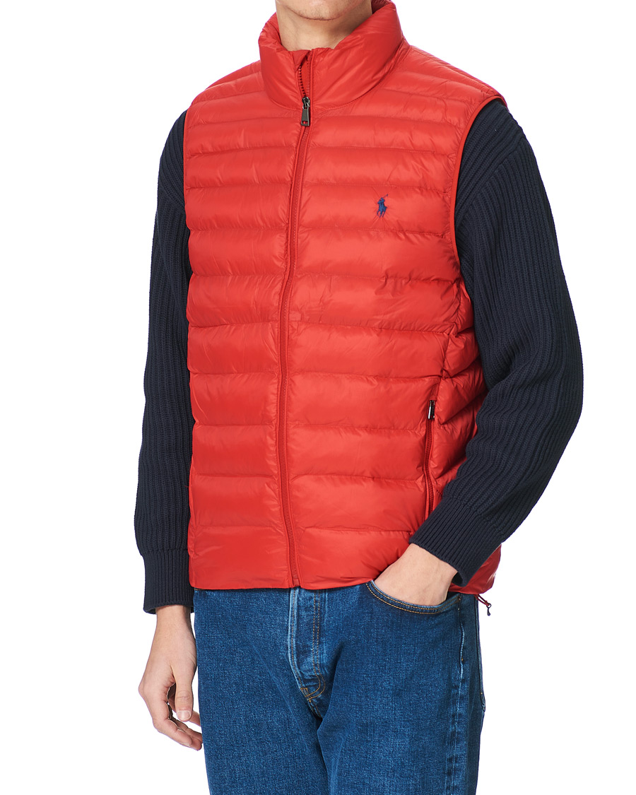 Heren | Jassen | Polo Ralph Lauren | Recycled Terra Nylon Vest Red