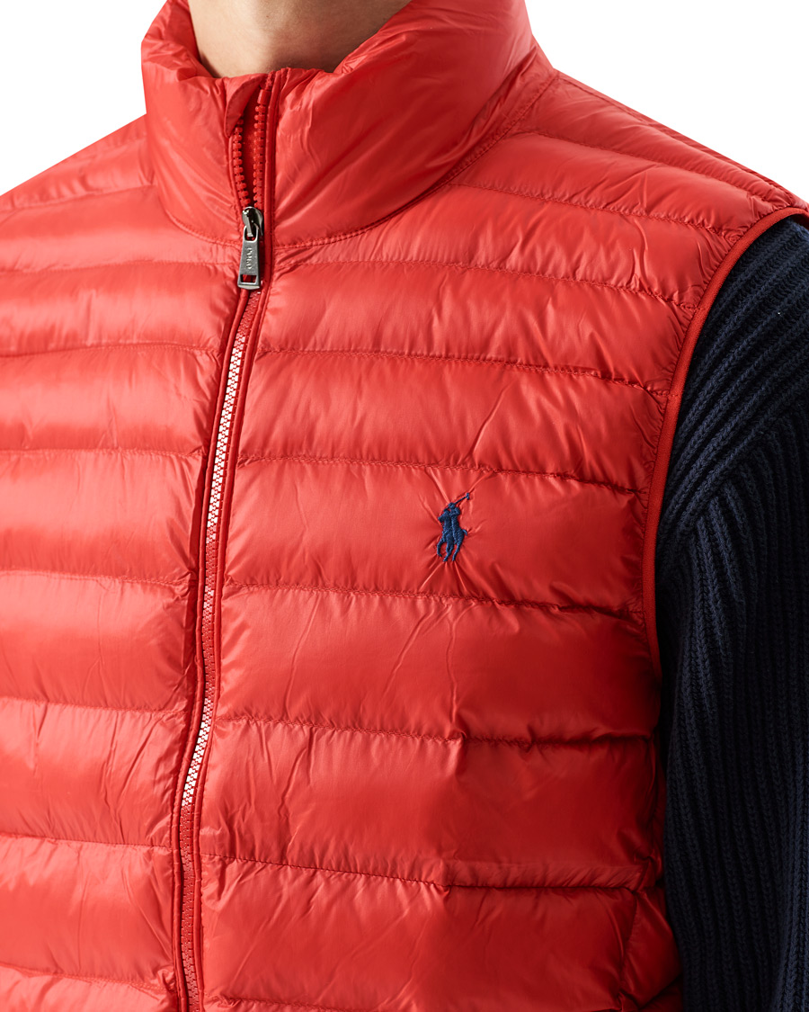 Heren | Jassen | Polo Ralph Lauren | Recycled Terra Nylon Vest Red