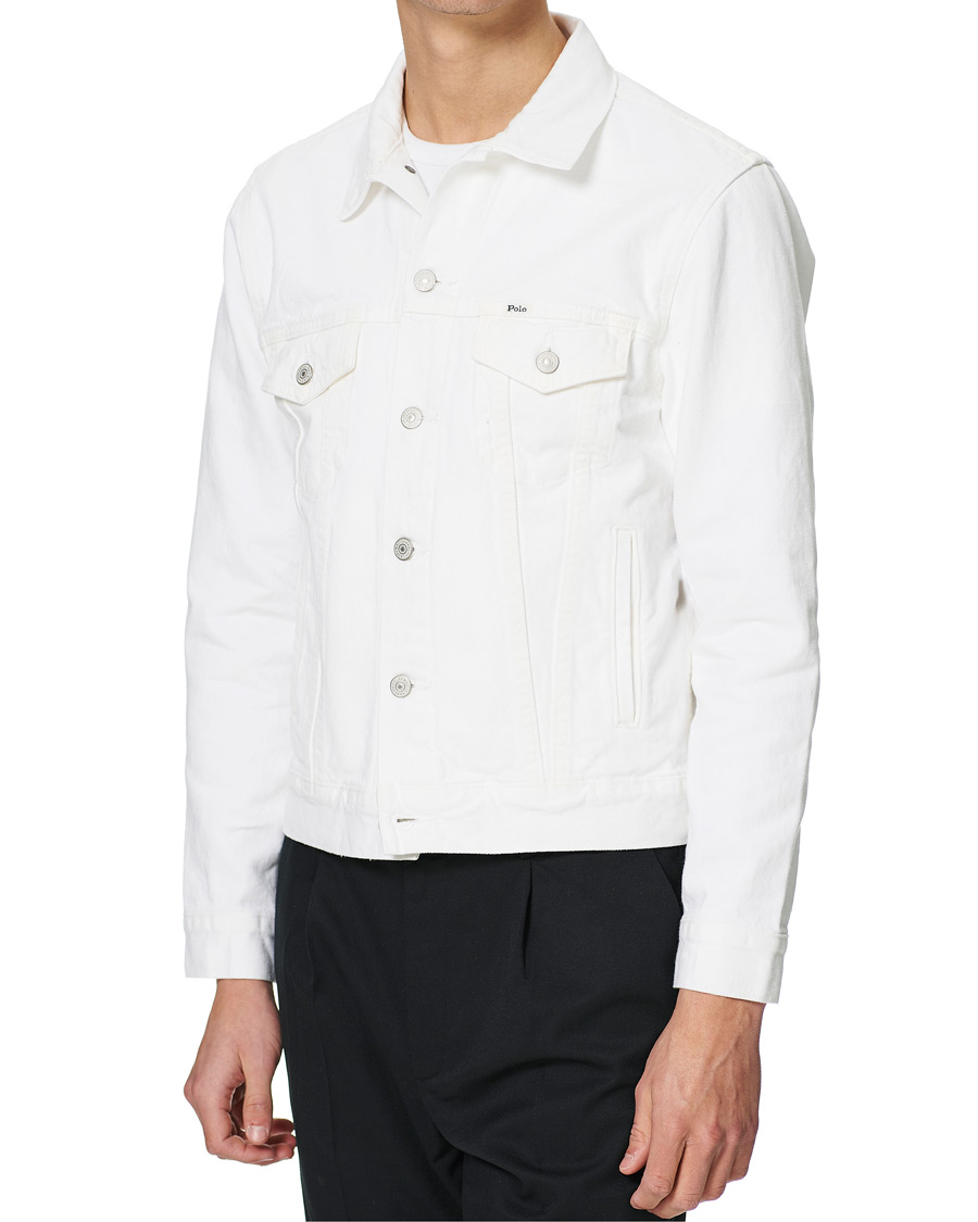 Homme | Manteaux Et Vestes | Polo Ralph Lauren | Denim & Supply Icon Trucker Denim Jacket White