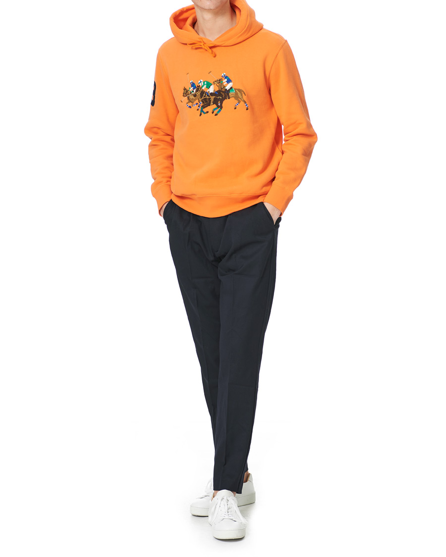 Homme | Pulls Et Tricots | Polo Ralph Lauren | Match Club Magic Fleece Hoodie May Orange