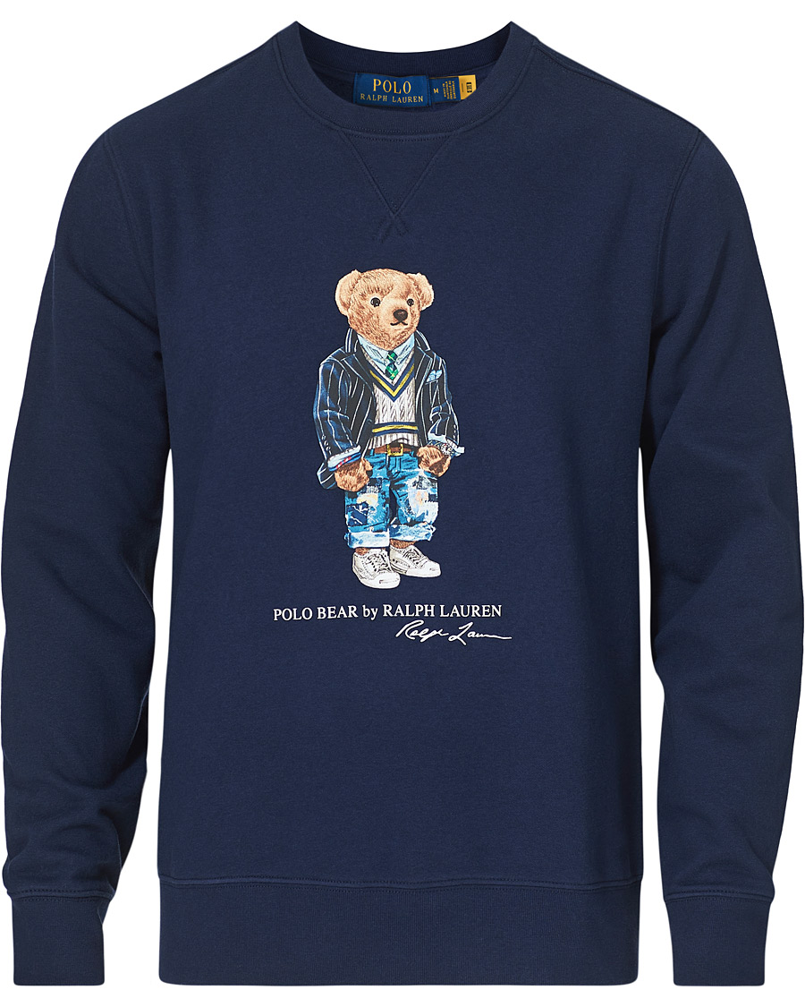 Homme | Pulls Et Tricots | Polo Ralph Lauren | Magic Fleece Bear Sweatshirt Cruise Navy