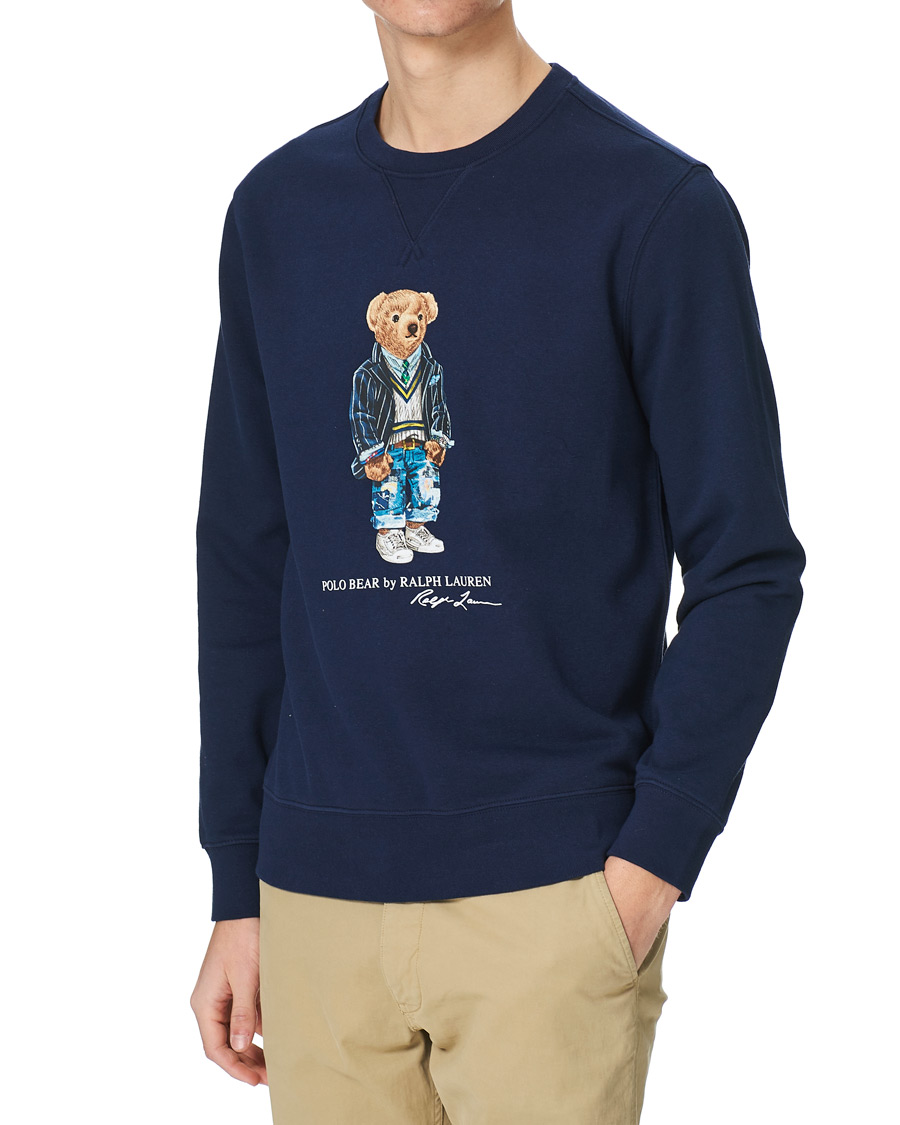 Homme | Pulls Et Tricots | Polo Ralph Lauren | Magic Fleece Bear Sweatshirt Cruise Navy