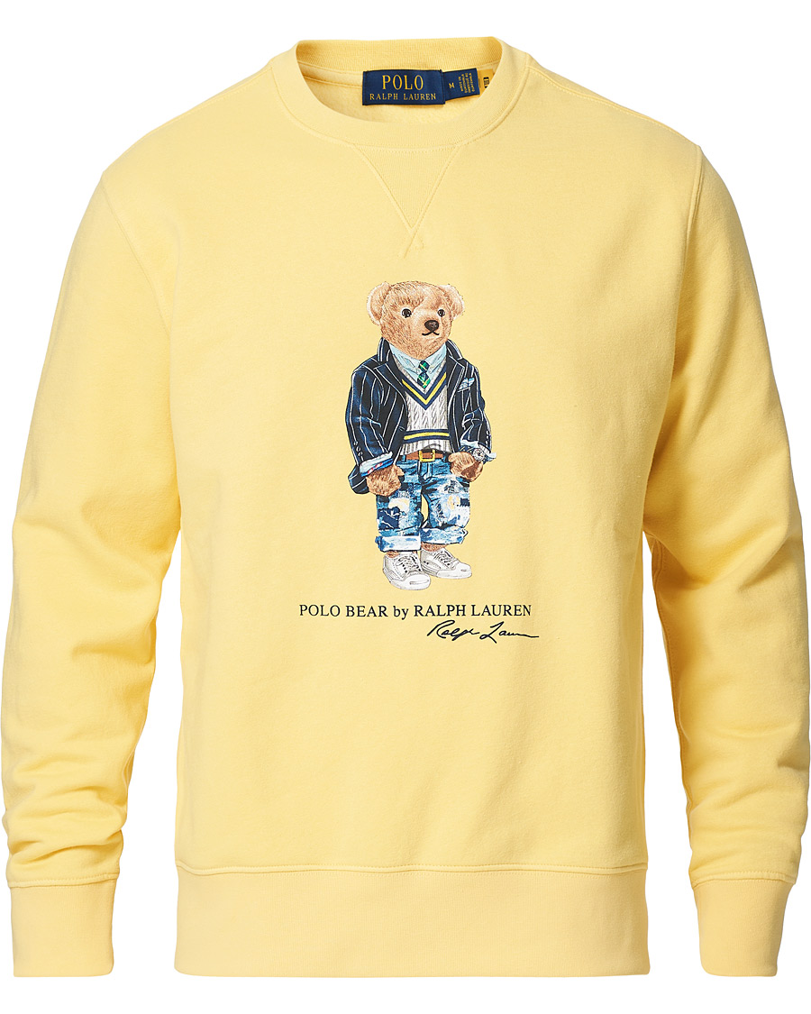 Homme | Pulls Et Tricots | Polo Ralph Lauren | Magic Fleece Bear Sweatshirt Empire Yellow