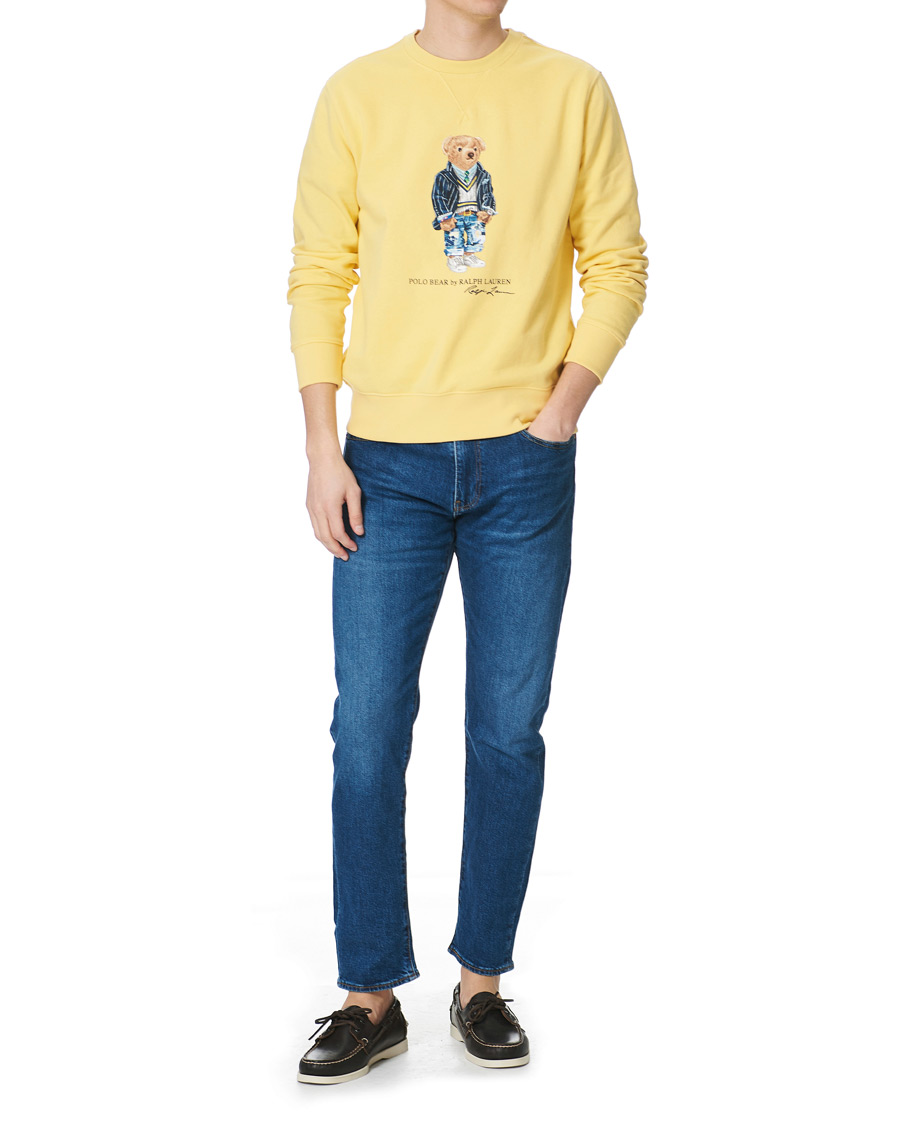 Homme | Pulls Et Tricots | Polo Ralph Lauren | Magic Fleece Bear Sweatshirt Empire Yellow