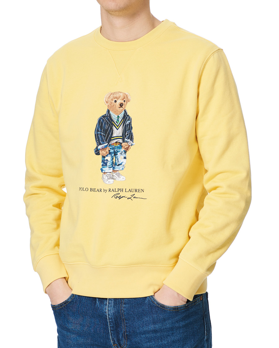 Homme | Pulls Et Tricots | Polo Ralph Lauren | Magic Fleece Bear Sweatshirt Empire Yellow