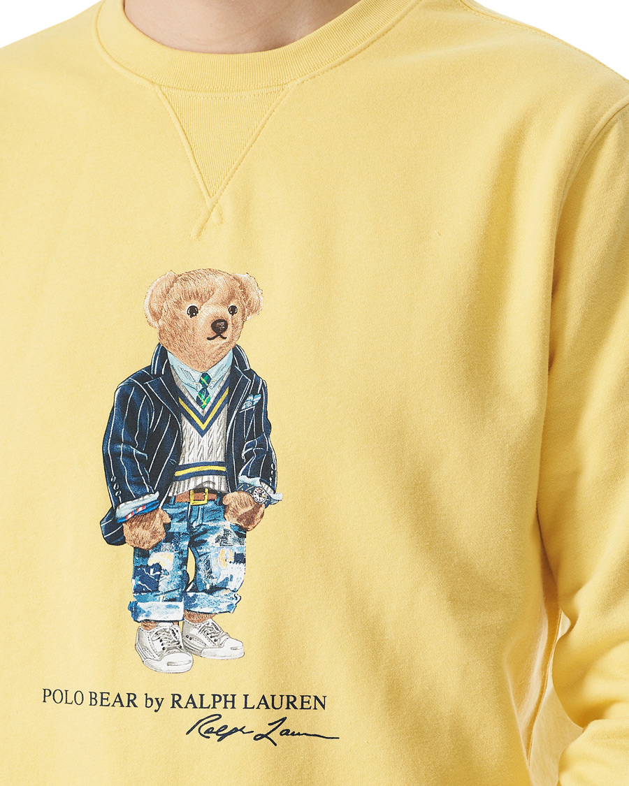 Homme | Pulls Et Tricots | Polo Ralph Lauren | Magic Fleece Bear Sweatshirt Empire Yellow