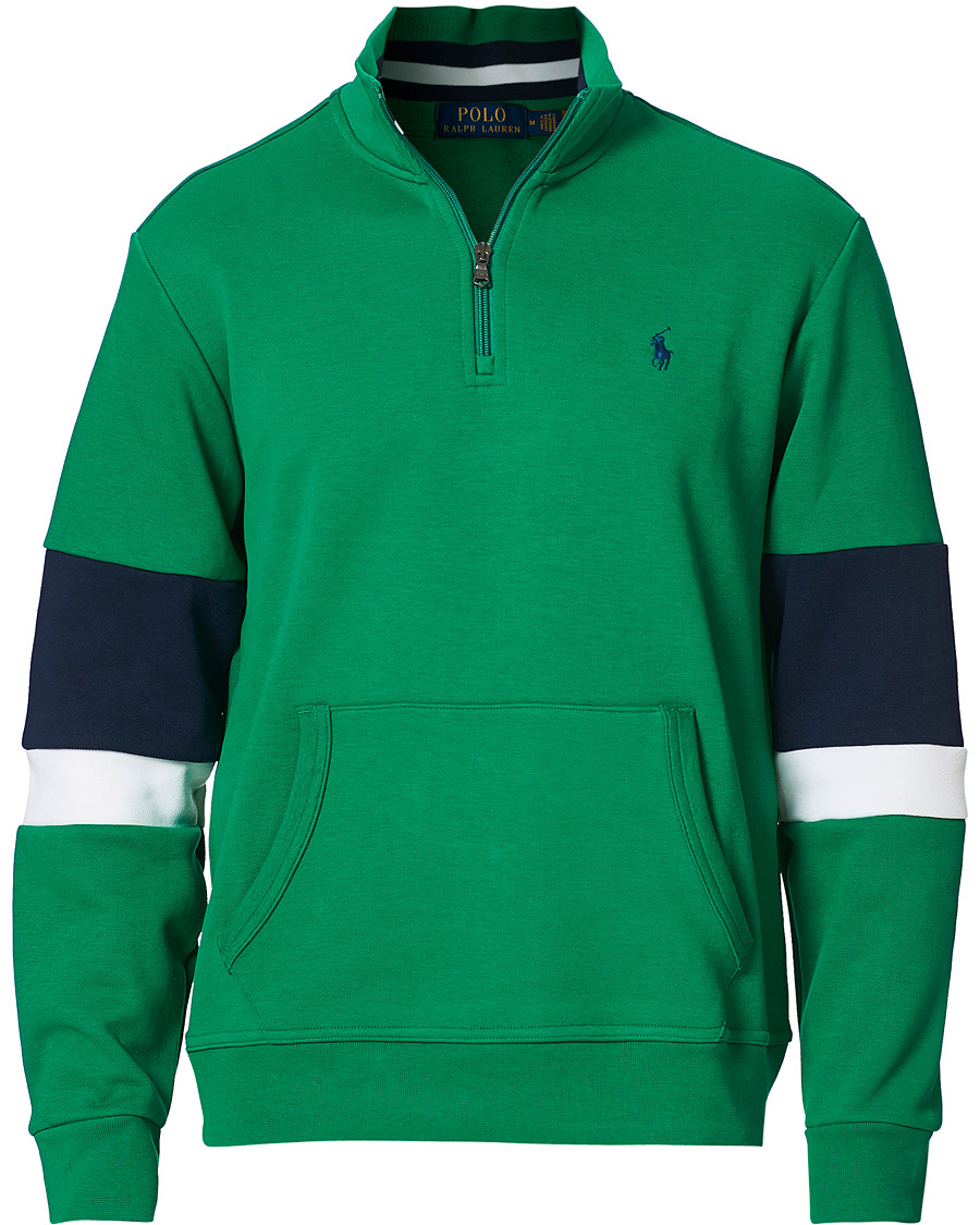 Homme | Pulls Et Tricots | Polo Ralph Lauren | Tech Half-Zip Sweater Cruise Green