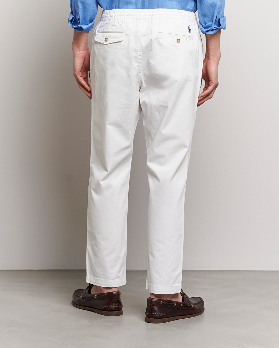 Homme | Pantalons | Polo Ralph Lauren | Prepster Stretch Drawstring Trousers Deckwash White