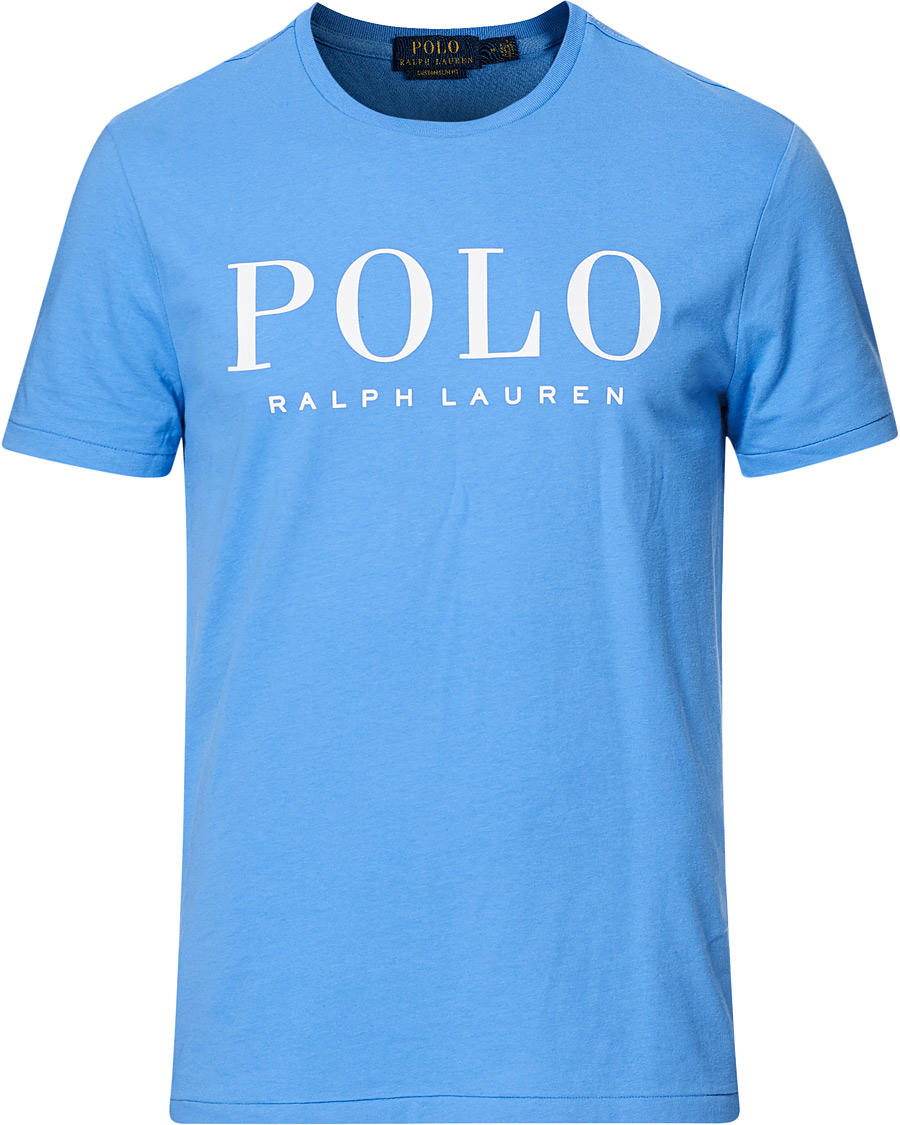 Heren | T-shirts | Polo Ralph Lauren | Logo Crew Neck Tee Harbour Island Blue