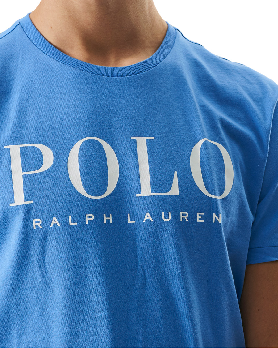 Heren | T-shirts | Polo Ralph Lauren | Logo Crew Neck Tee Harbour Island Blue