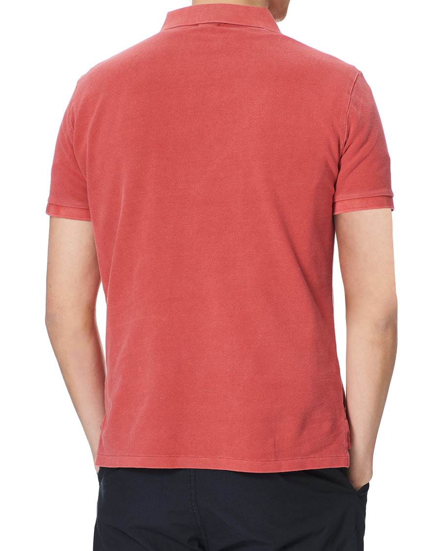 Homme | Polos | Polo Ralph Lauren | Custom Slim Fit Garment Dyed Polo Starboard Red