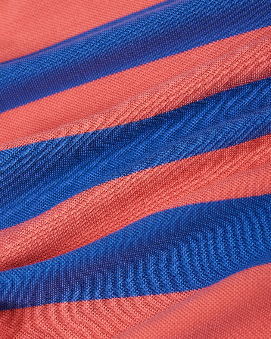 Homme | Polos | Polo Ralph Lauren | Custom Slim Fit Striped Polo Red/Blue