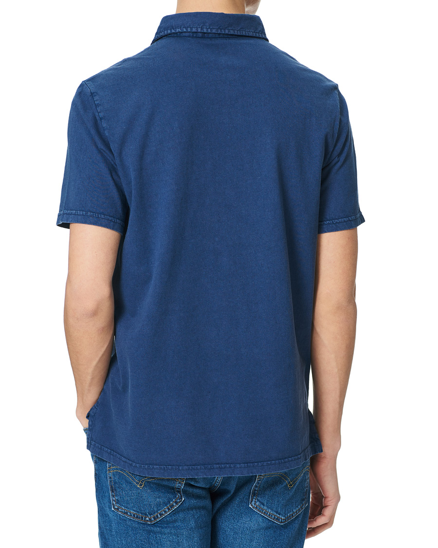 Heren | Polo's | Polo Ralph Lauren | Cotton/Linen Pocket Polo Light Navy