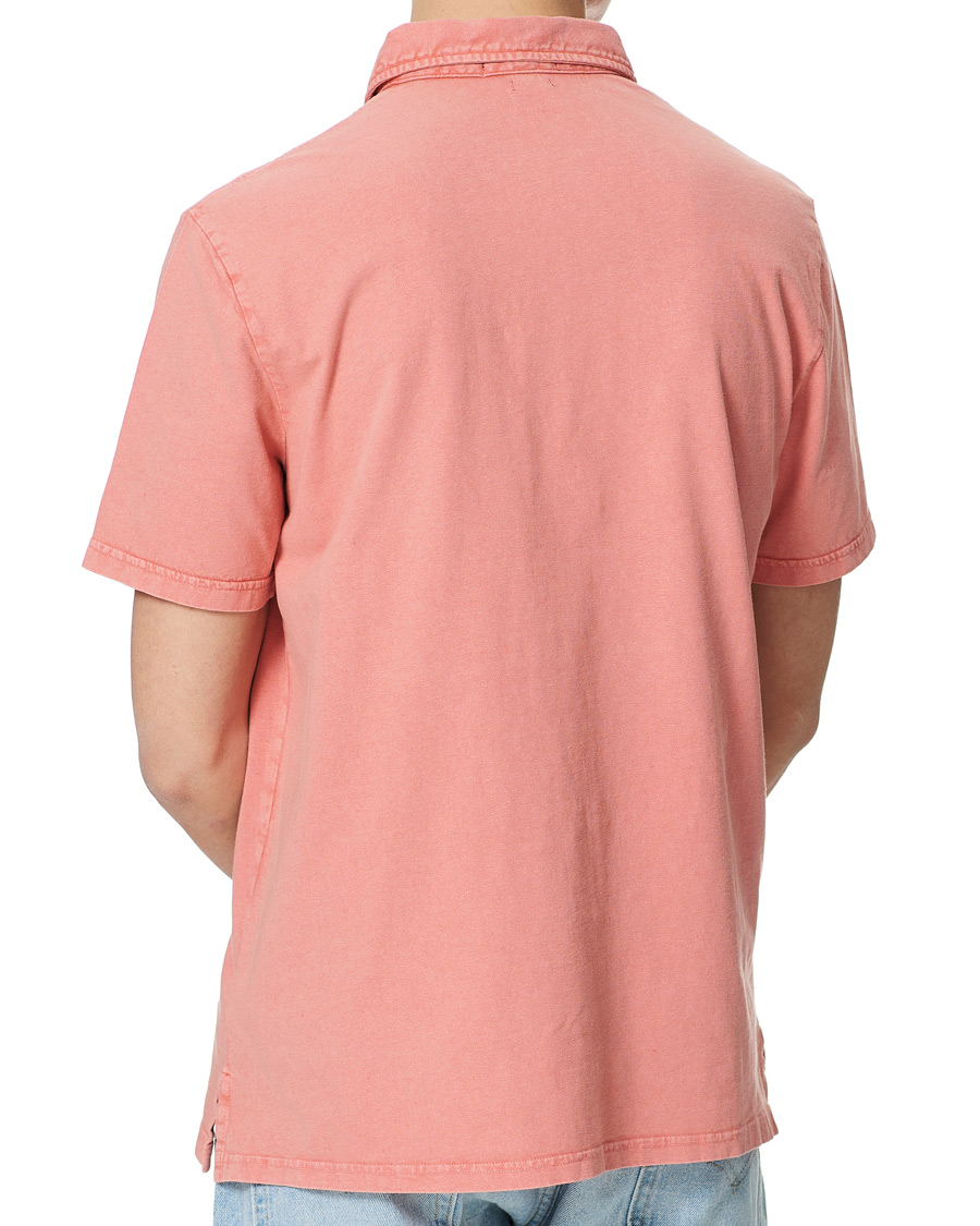 Homme | Polos | Polo Ralph Lauren | Cotton/Linen Pocket Polo Amalfi Red