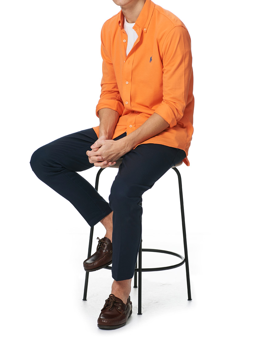 Homme | Chemises | Polo Ralph Lauren | Featherweight Mesh Shirt May Orange