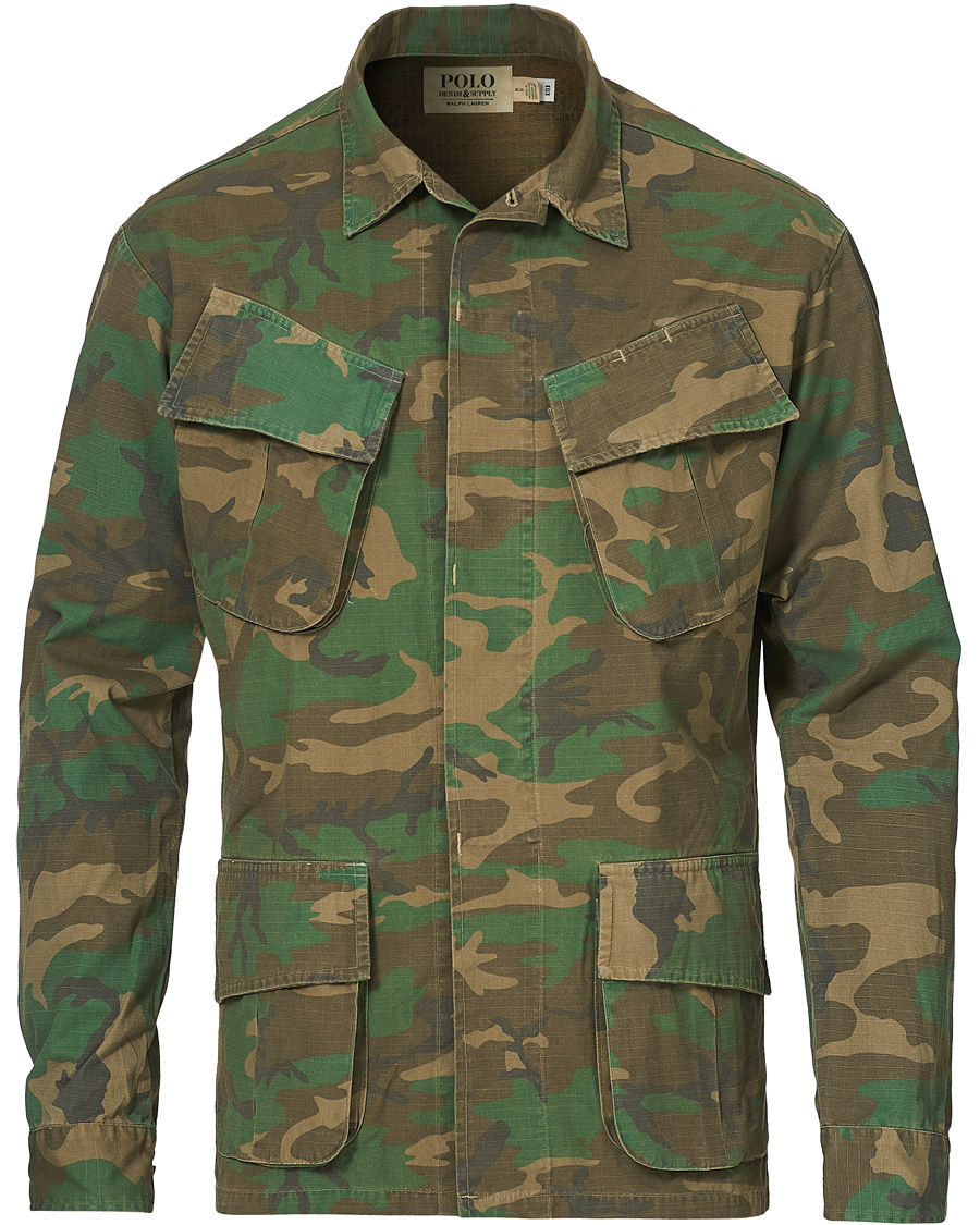 Homme | Chemises | Polo Ralph Lauren | Denim & Supply Ripstop Overshirt Iconic Camo