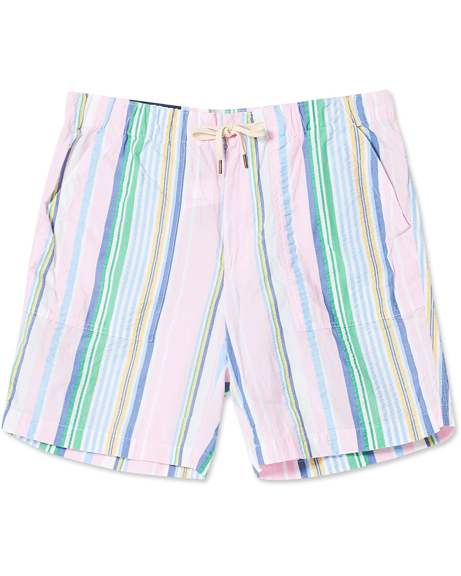 Homme | Shorts | Polo Ralph Lauren | Seersucker Striped Drawstring Shorts Multi