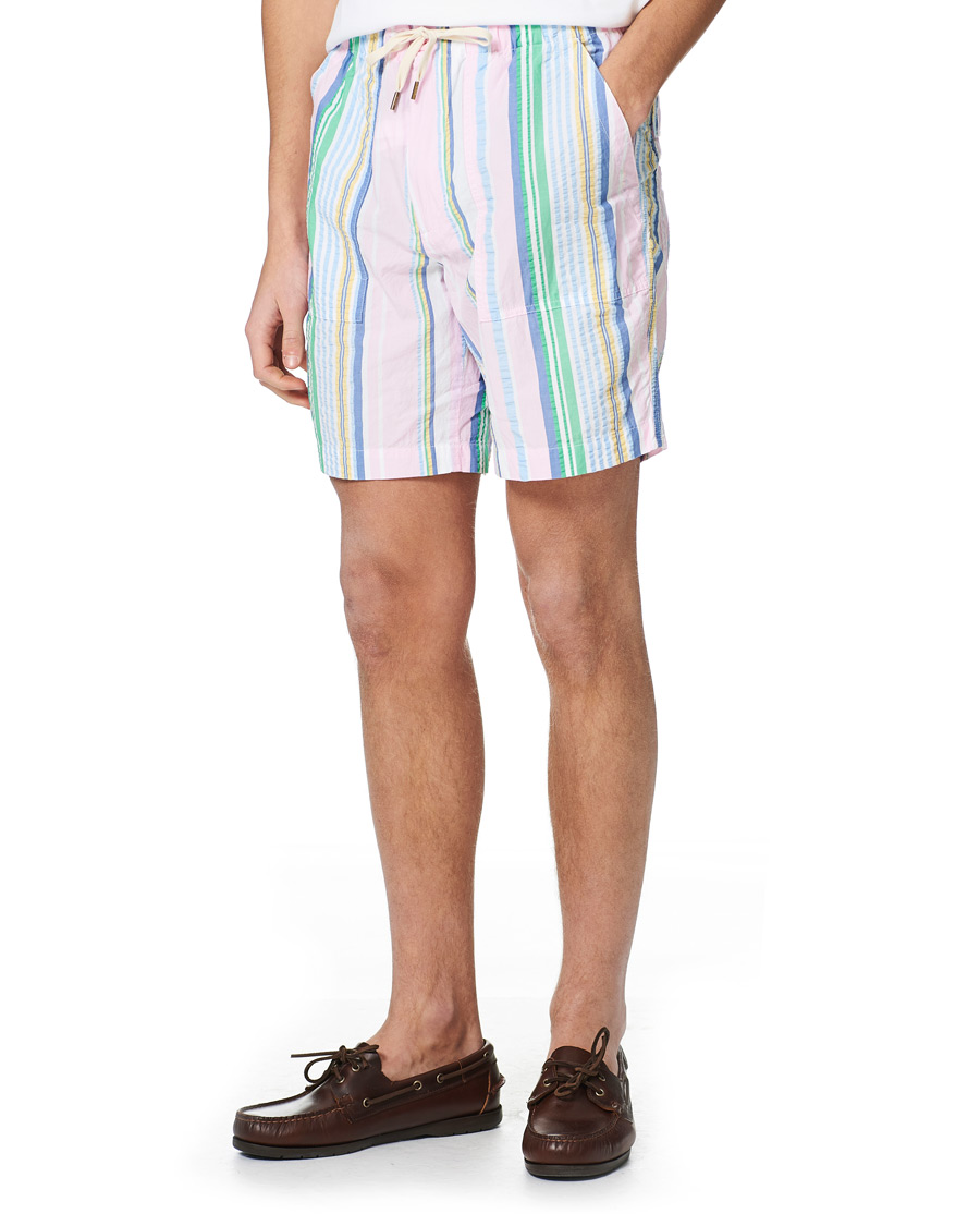 Homme | Shorts | Polo Ralph Lauren | Seersucker Striped Drawstring Shorts Multi