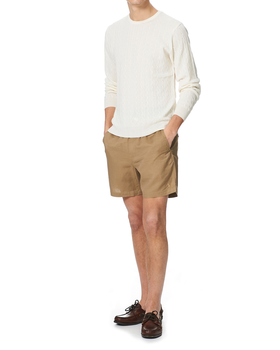 Heren | Korte broek | Polo Ralph Lauren | Prepster Linen/Tencel Shorts Desert Khaki