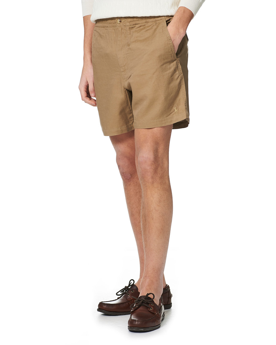 Heren | Korte broek | Polo Ralph Lauren | Prepster Linen/Tencel Shorts Desert Khaki