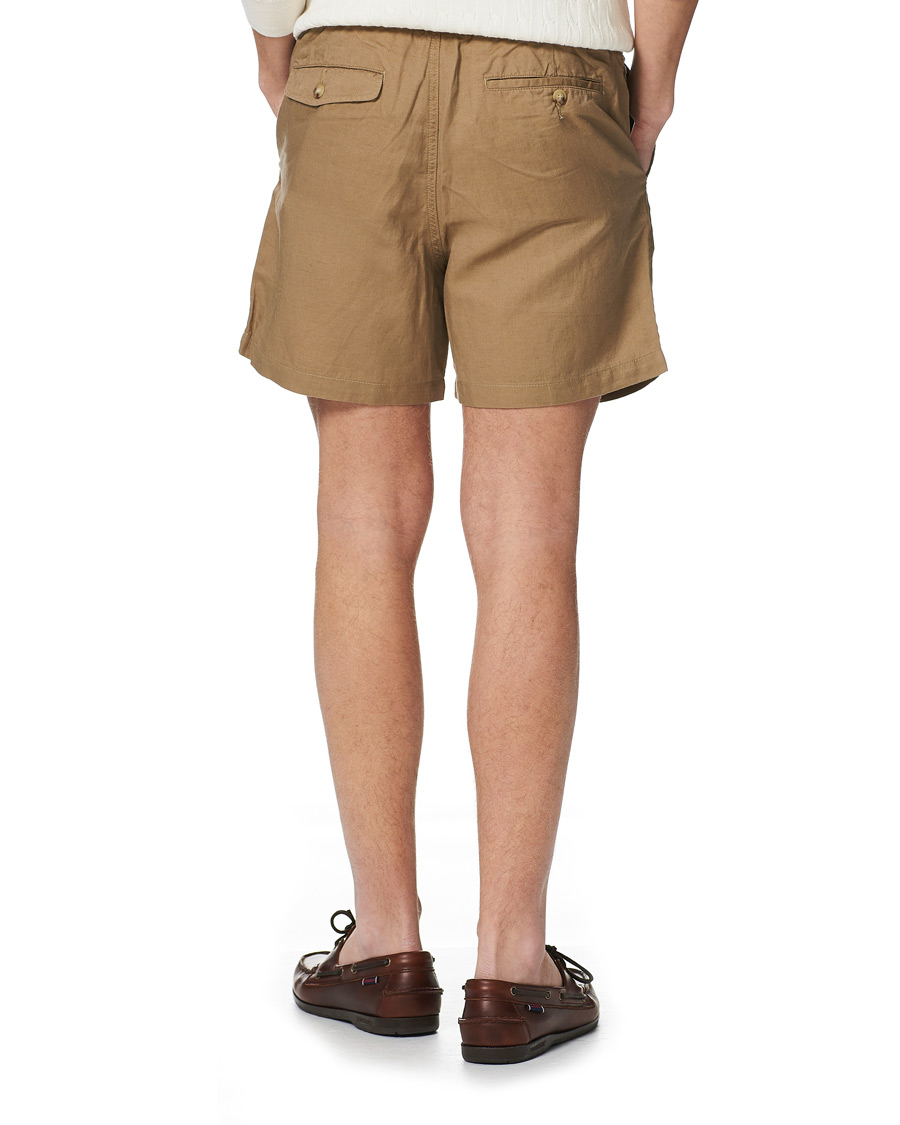 Heren | Korte broek | Polo Ralph Lauren | Prepster Linen/Tencel Shorts Desert Khaki