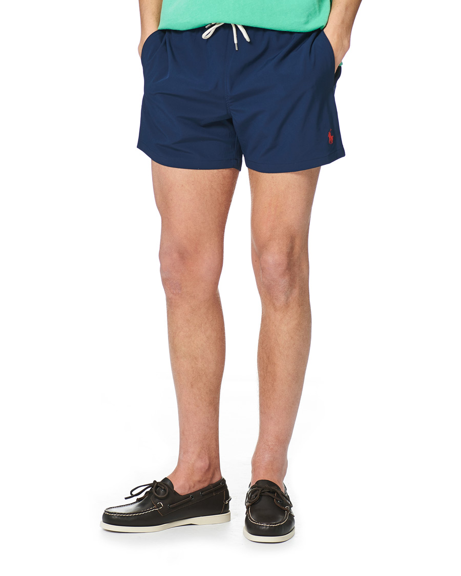 Homme | Maillots De Bain | Polo Ralph Lauren | Recycled Slim Traveler Swimshorts Newport Navy