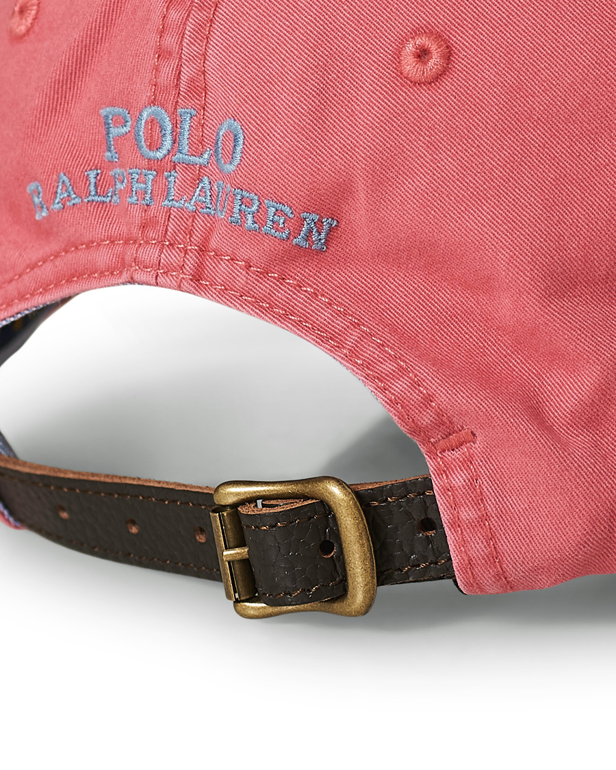 Homme | Polo Ralph Lauren Classic Twill Cap Nantucket Red | Polo Ralph Lauren | Classic Twill Cap Nantucket Red