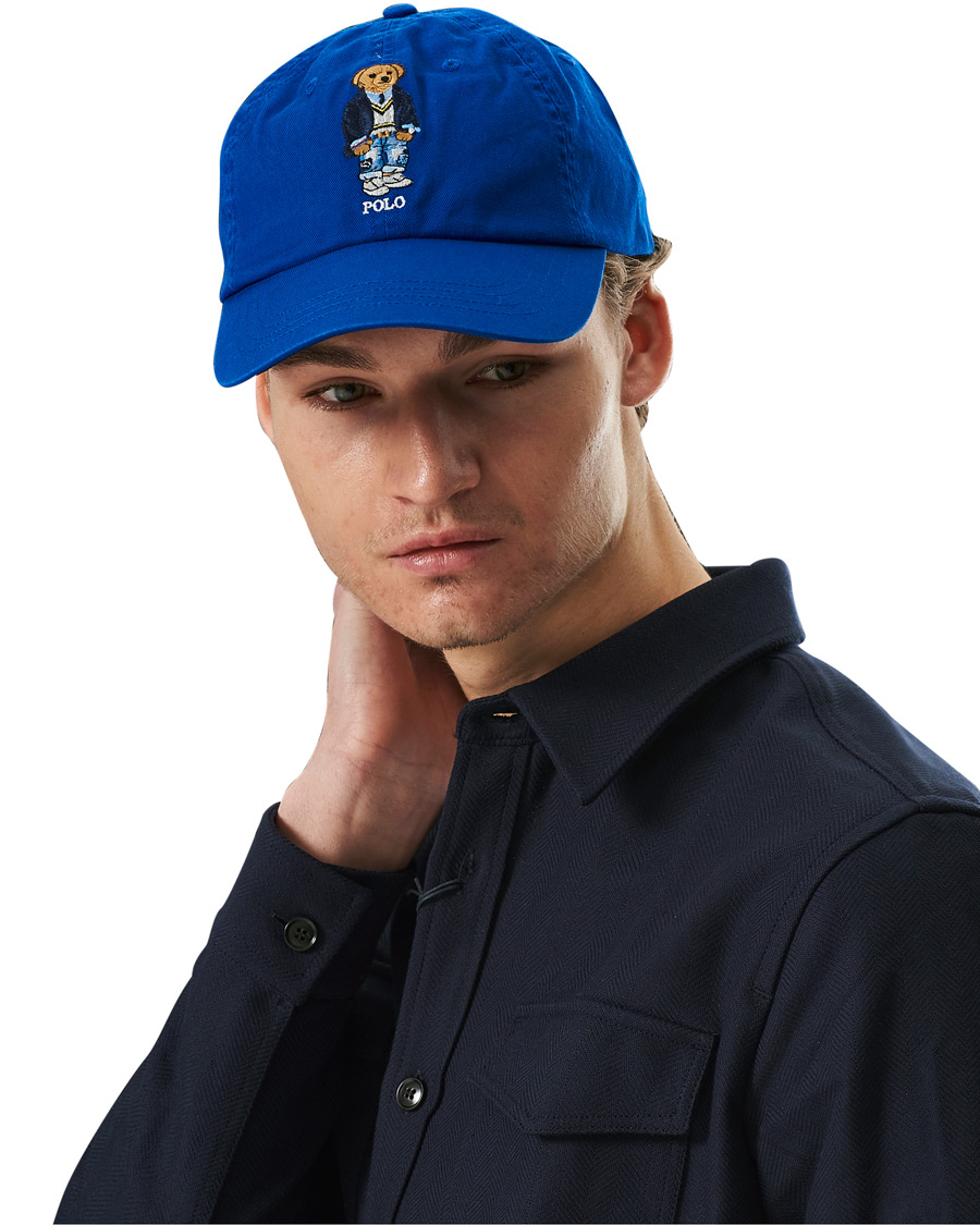 Homme | Polo Ralph Lauren Twill Bear Cap Pacific Royal | Polo Ralph Lauren | Twill Bear Cap Pacific Royal