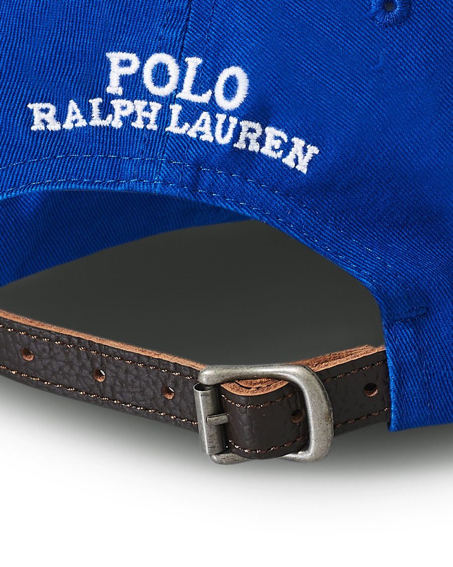 Homme | Polo Ralph Lauren Twill Bear Cap Pacific Royal | Polo Ralph Lauren | Twill Bear Cap Pacific Royal