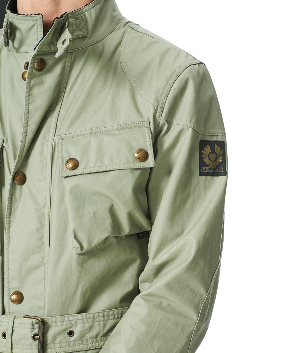 Homme | Manteaux Et Vestes | Belstaff | Trialmaster Waxed Jacket Laurel Green