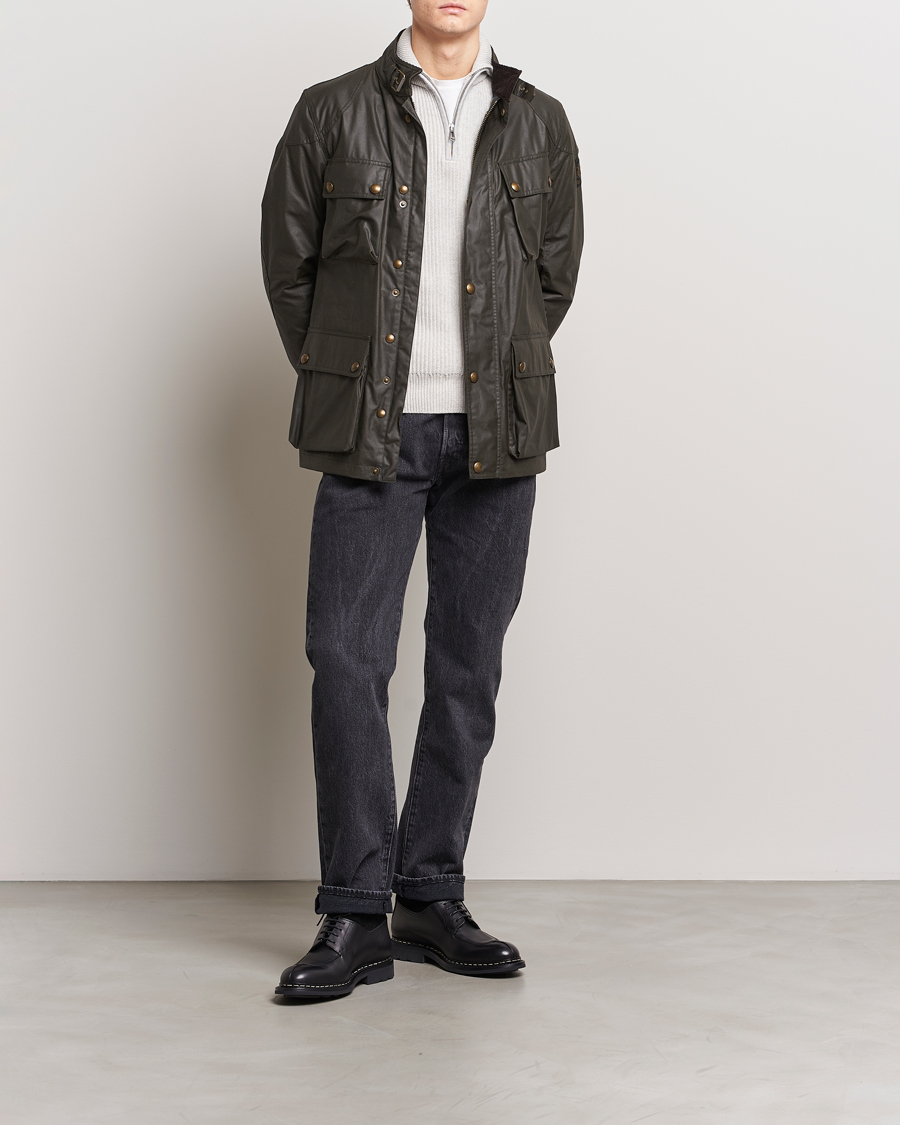 Heren | Jassen | Belstaff | Fieldmaster Waxed Jacket Faded Olive