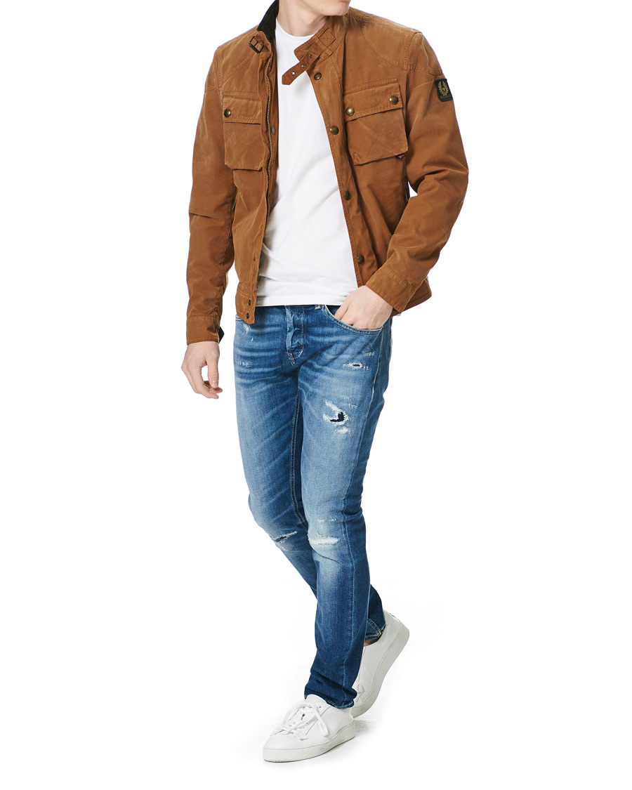Heren | Jassen | Belstaff | Vintage Dye Racemaster Jacket Heritage Khaki