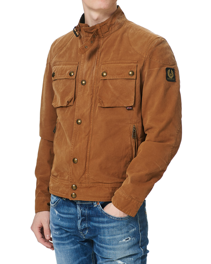 Heren | Jassen | Belstaff | Vintage Dye Racemaster Jacket Heritage Khaki