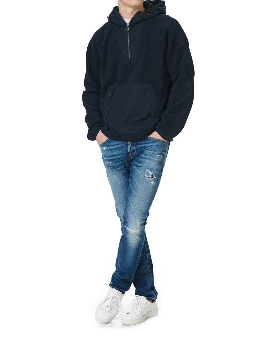 Homme | Pulls Et Tricots | Belstaff | Atlantic Pile Pullover Dark Ink